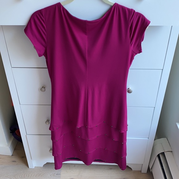 Muse purple mini dress - Picture 3 of 4